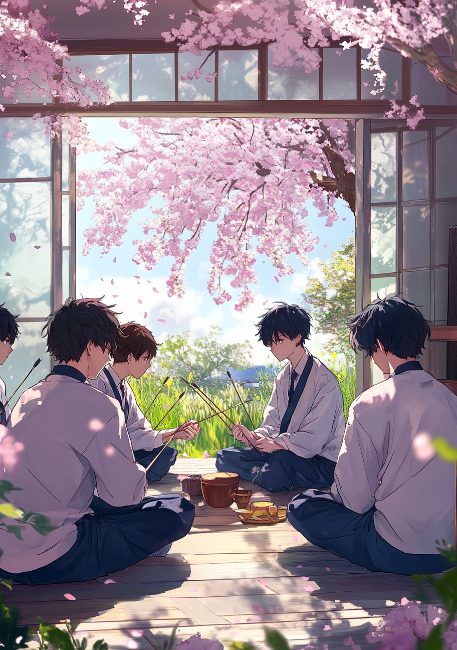 アニメツルネ ―風舞高校弓道部―はどこで見れる？U-NEXT、Netflix、Disney+で無料視聴できる！