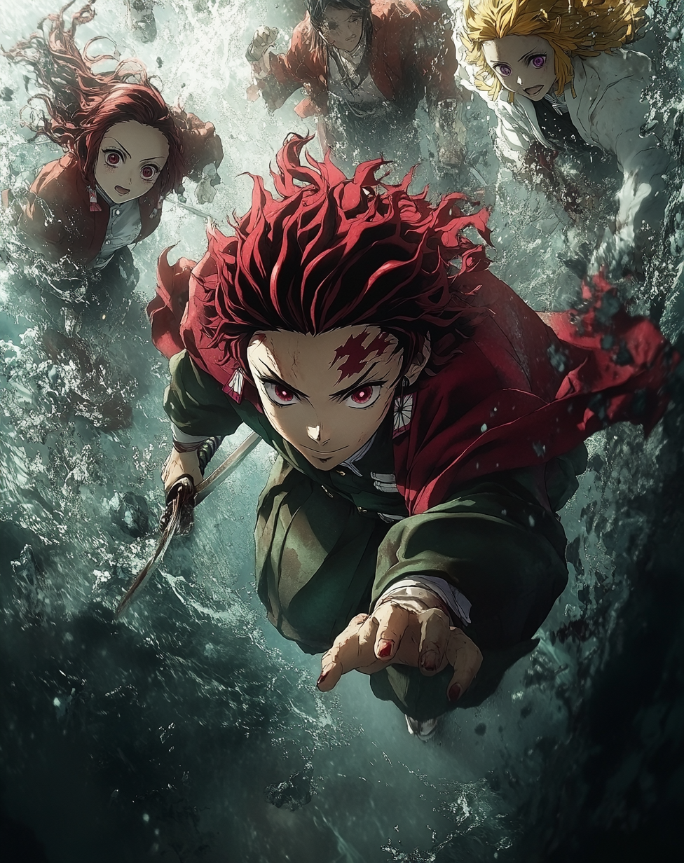 アニメ鬼滅の刃 柱稽古編はnetflixで見れる？U-NEXT、Hulu、ABEMA、Amazonプライムビデオ、DMM TV、Netflix、dアニメストア、Lemino、TELASA、FOD、バンダイチャンネルなどで見れる!